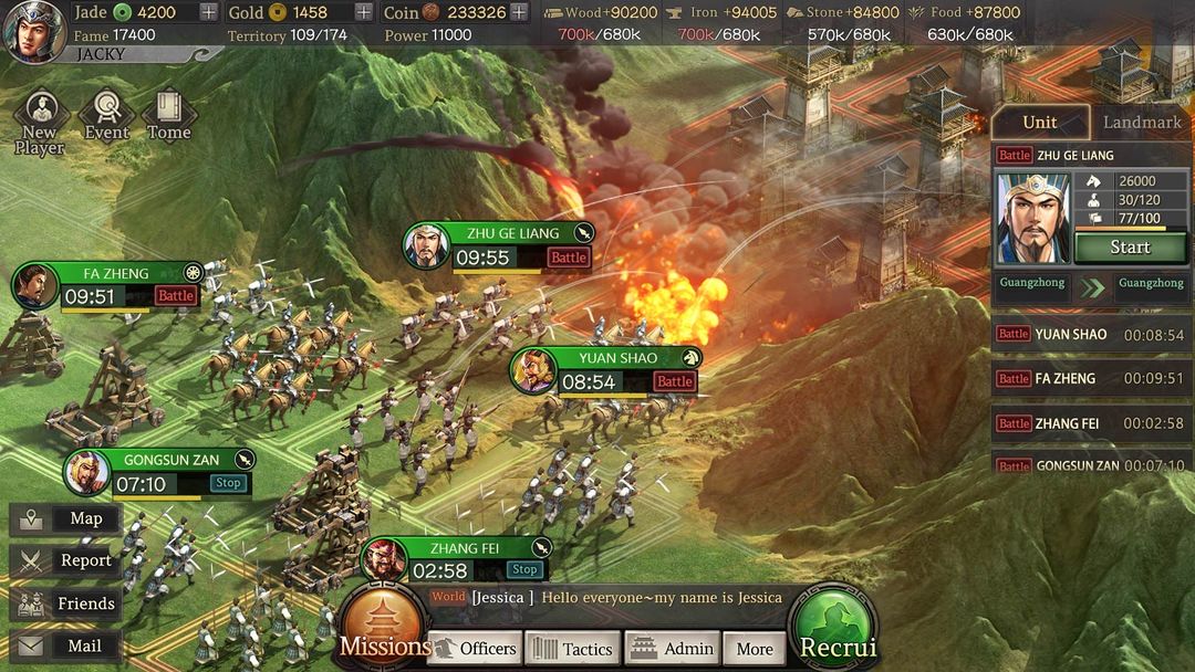 Three Kingdoms Tactics screenshot game