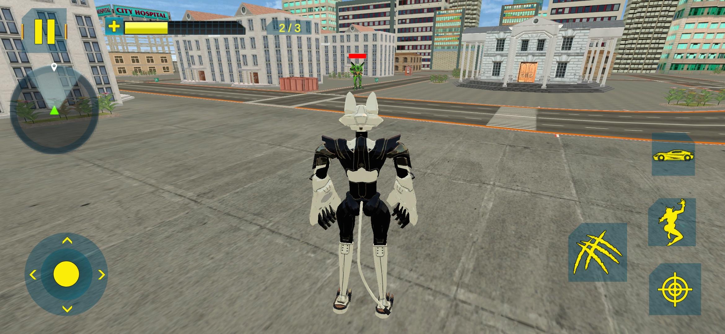 Car Robot Vs Transform Battle Game Screenshot