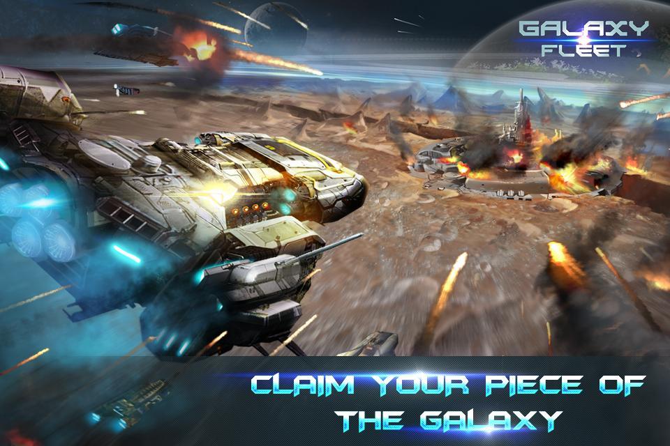 Screenshot 1 of Galaxy Fleet- မဟာမိတ်စစ်ပွဲ 