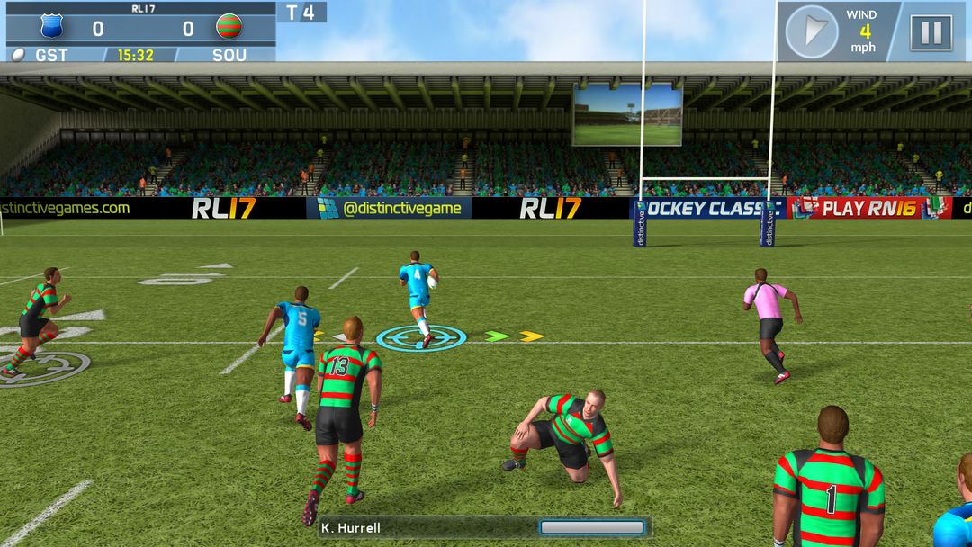 Rugby League 17 게임 스크린 샷