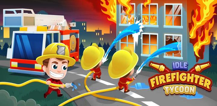Banner of Idle Firefighter Tycoon 1.54.6