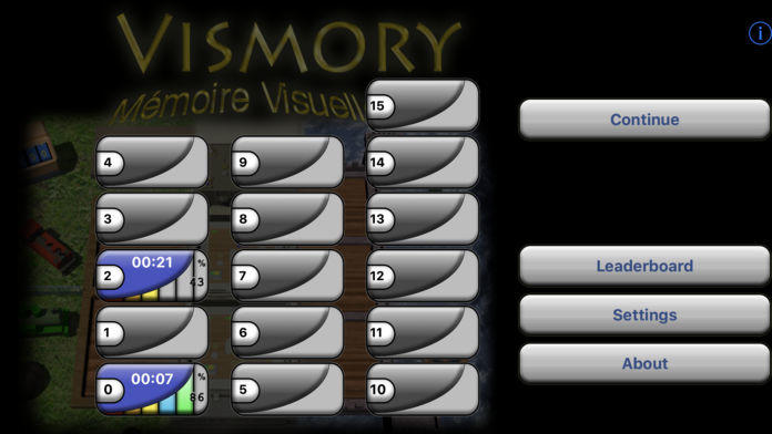 Vismory Game Screenshot