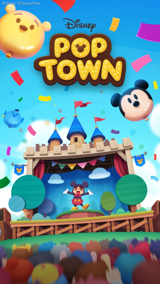 Disney POP TOWN 게임 스크린 샷