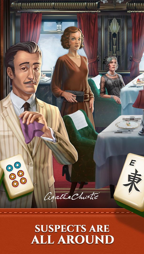 Mahjong Crimes – Puzzle Story ภาพหน้าจอเกม