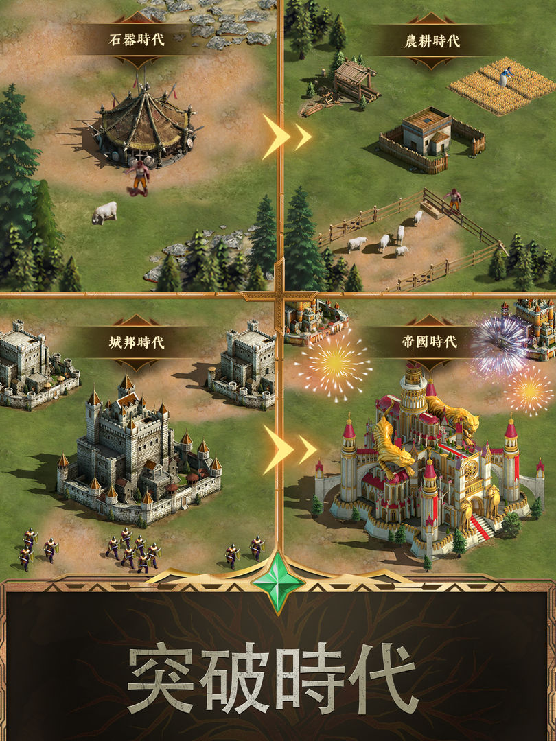 統治與文明：策略戰爭遊戲截圖