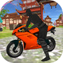 Icon of Motorbike Ninja Samurai Chase