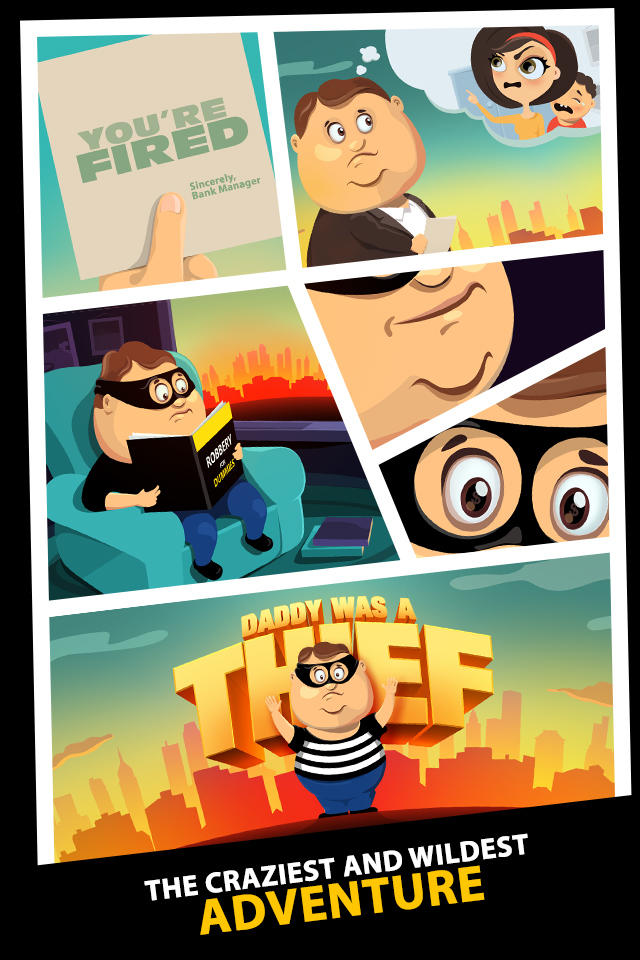 Daddy Was A Thief ゲームのスクリーンショット