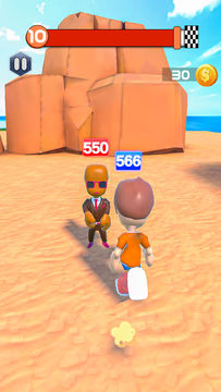 Slap Fight King: Slap Games 3D Game Screenshot