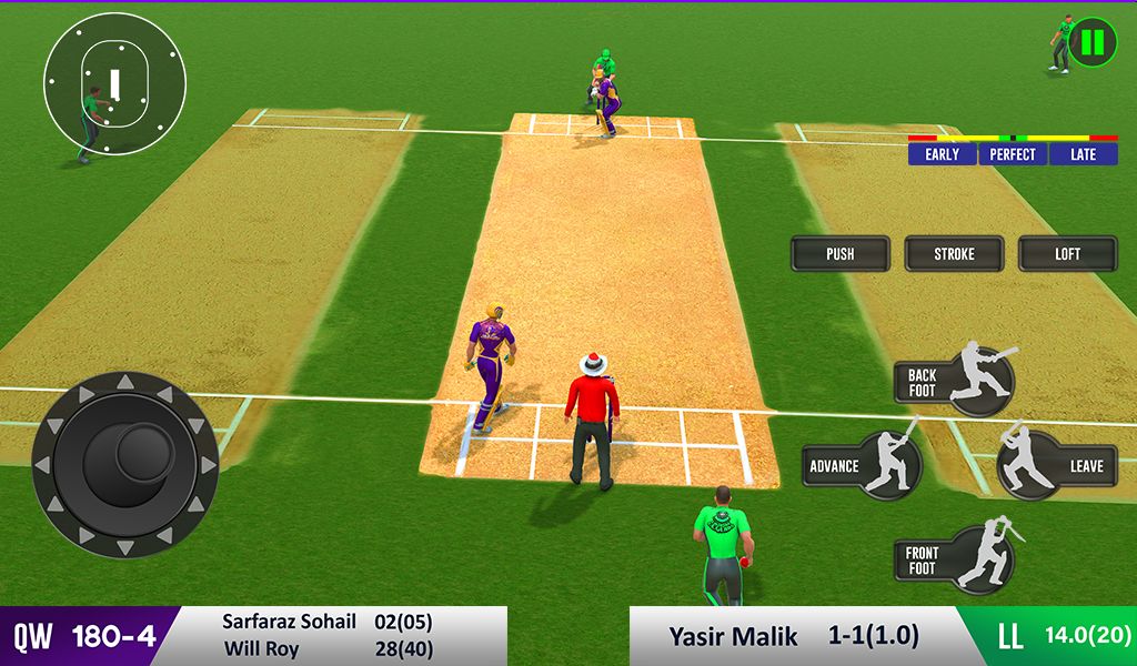 Cricket Match Pakistan League screenshot game