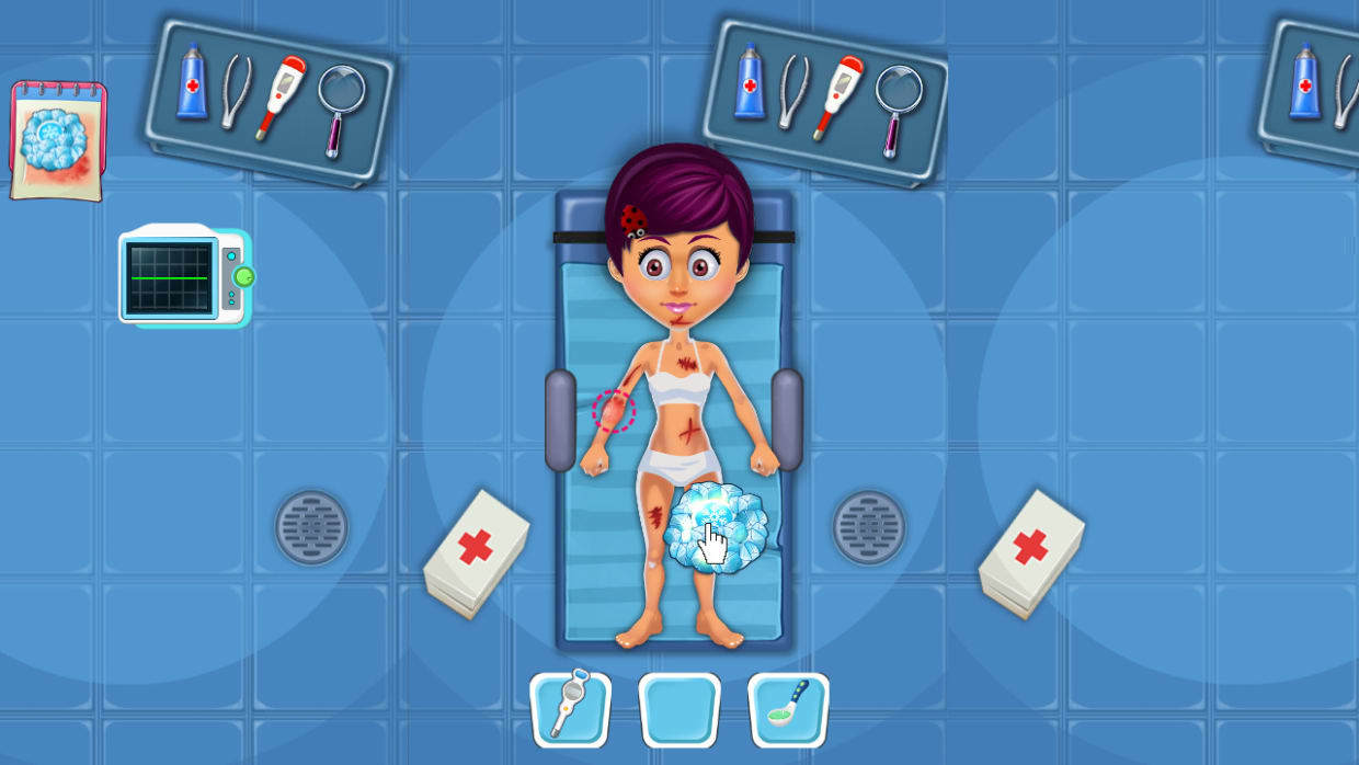 Cuplikan Layar Game Hospital Doctor - Fix me up for KIDS (Boys & Girls)