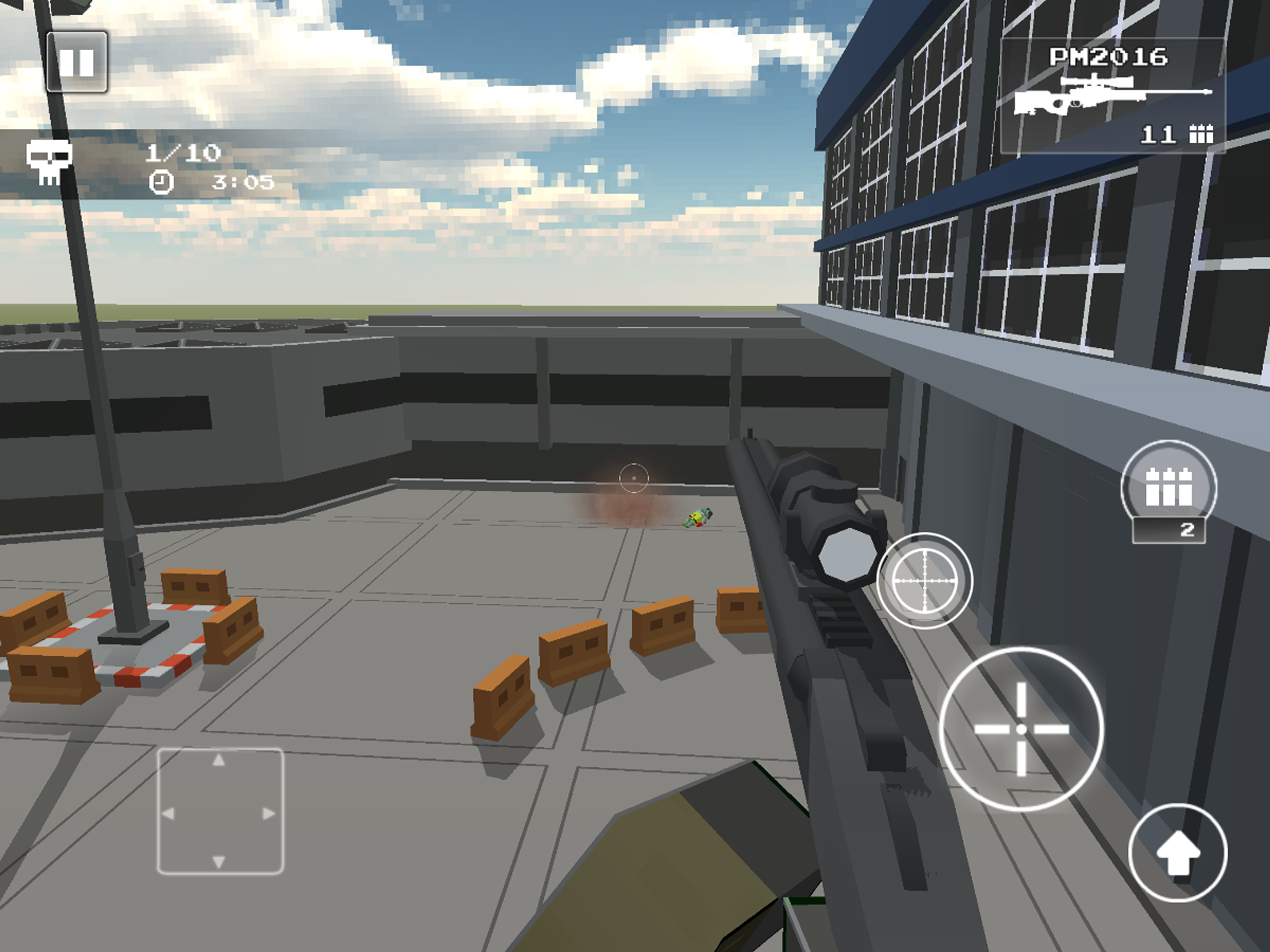 Pixel Sniper 3D - Z Game Screenshot