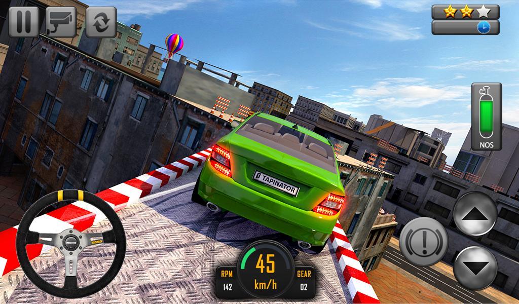 City RoofTop Stunts 2016 Game Screenshot