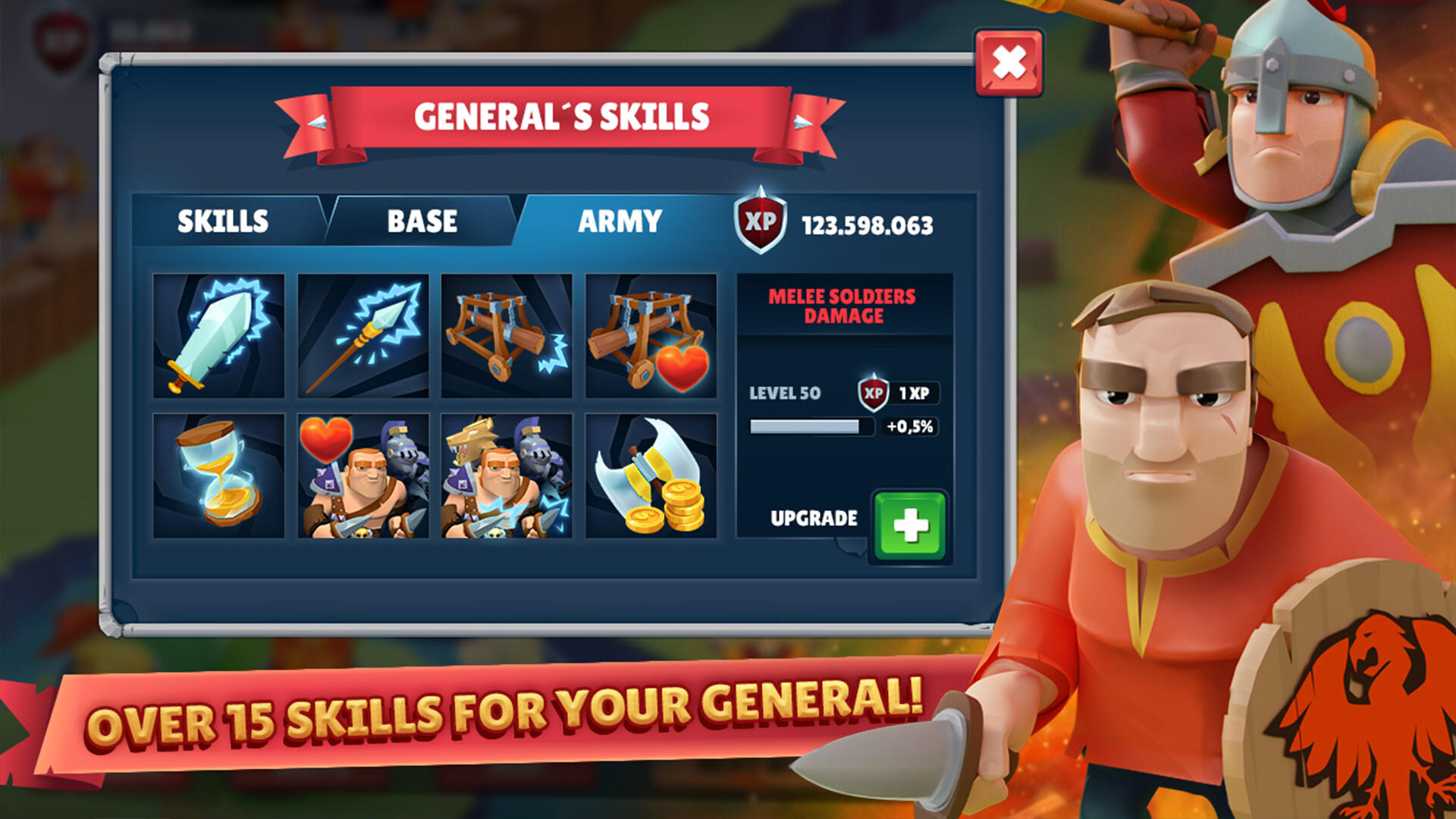 Game of Warriors ภาพหน้าจอเกม