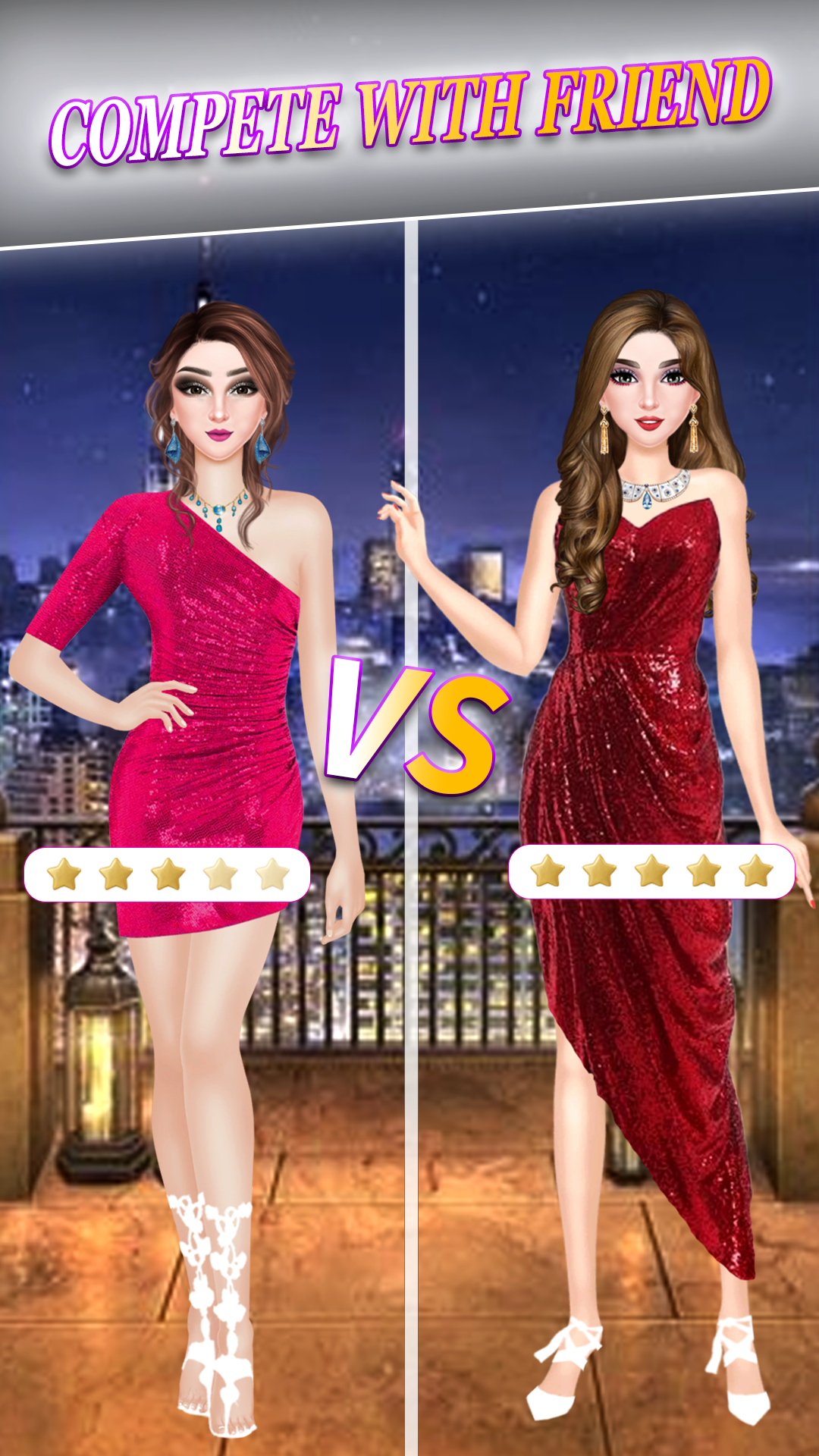 Fashion Country Dress Up Game Game Screenshot