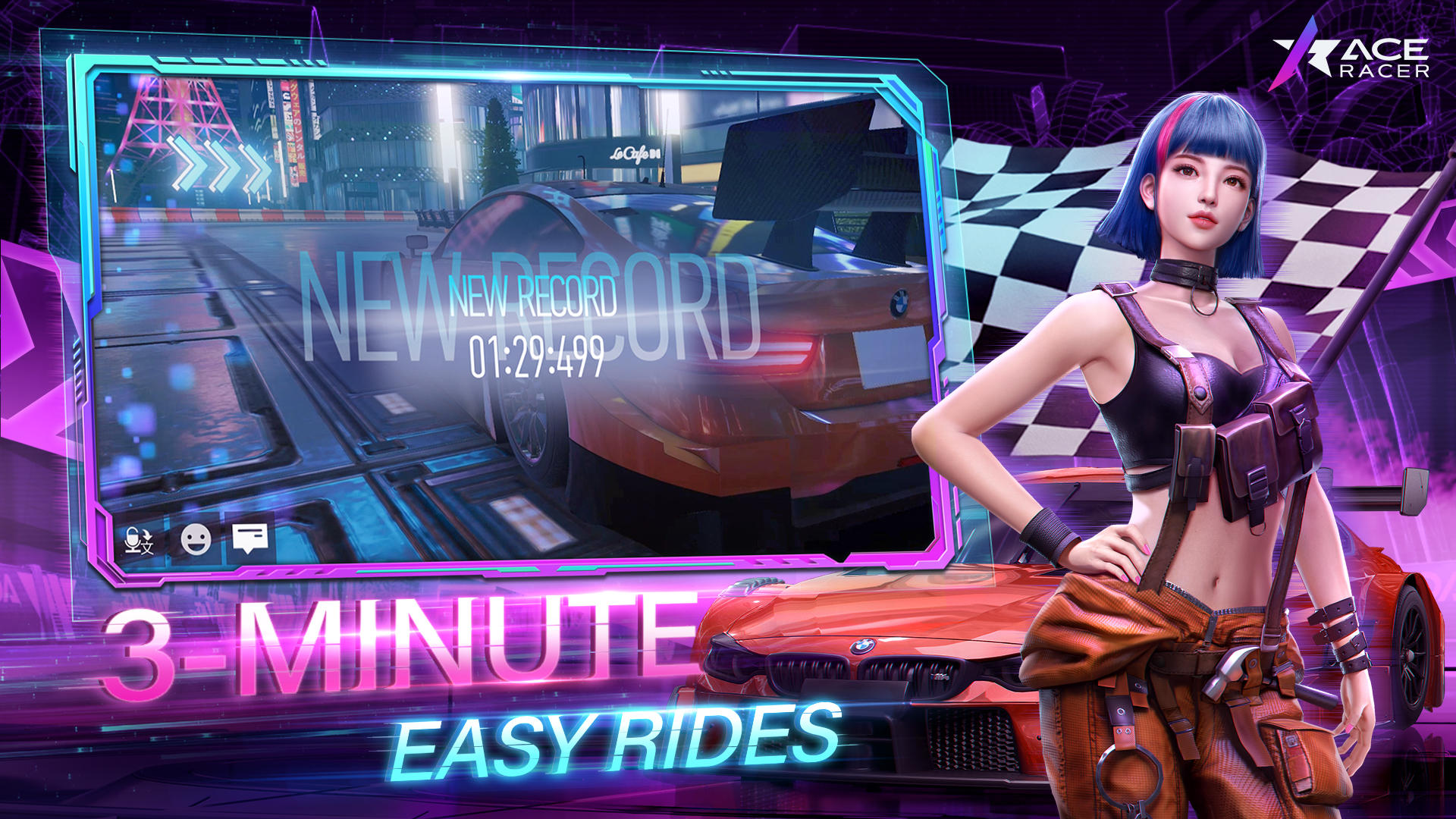 Ace Racer screenshot game