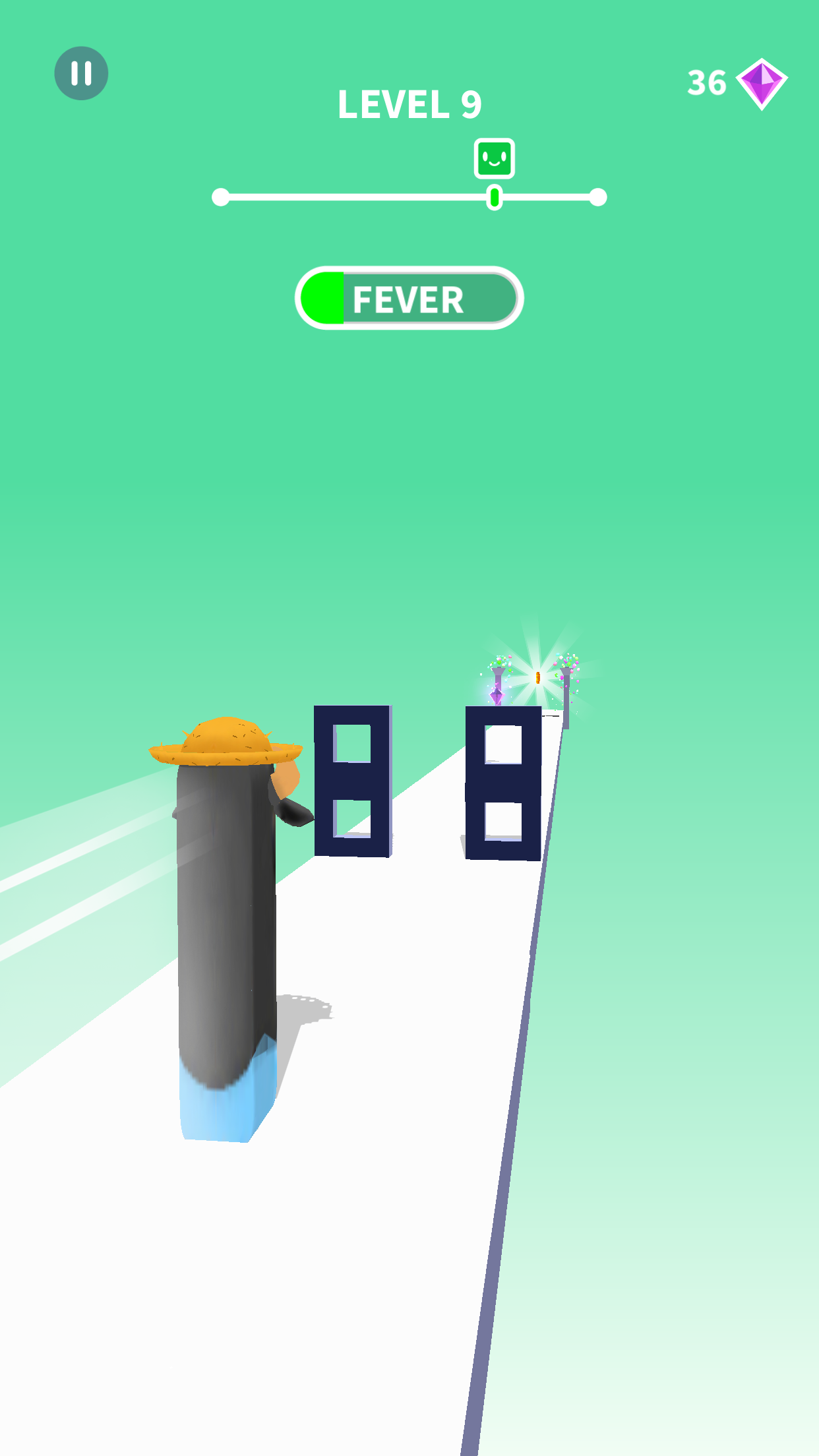 Screenshot of Jelly Shift - Obstacle Course