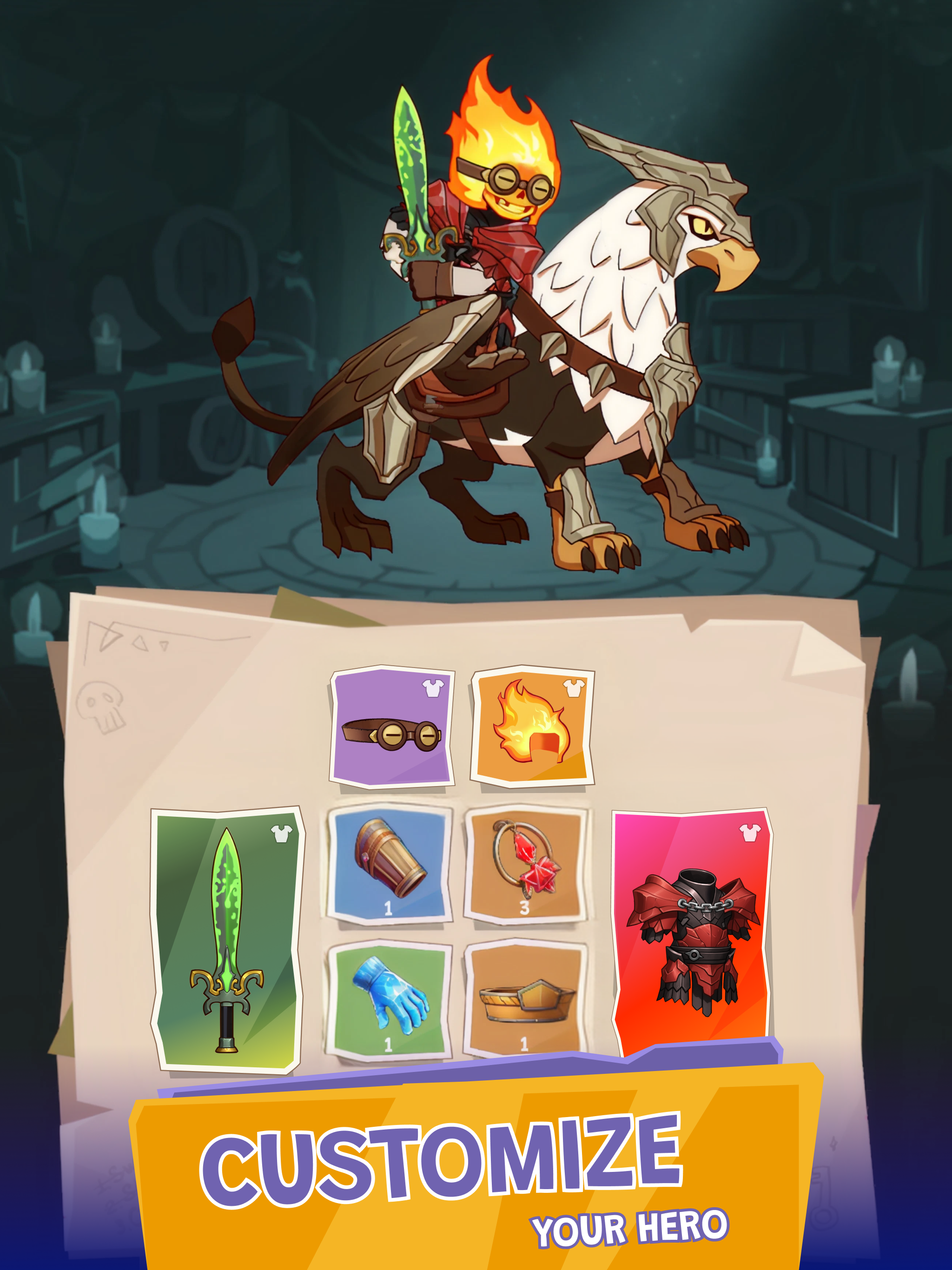 Legend UP Game Screenshot