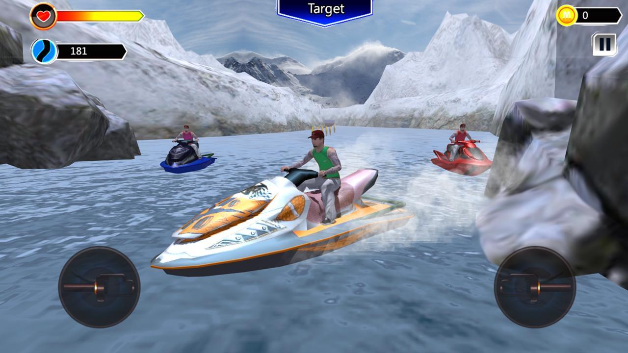 제트 스키 드라이버 게임 스크린샷