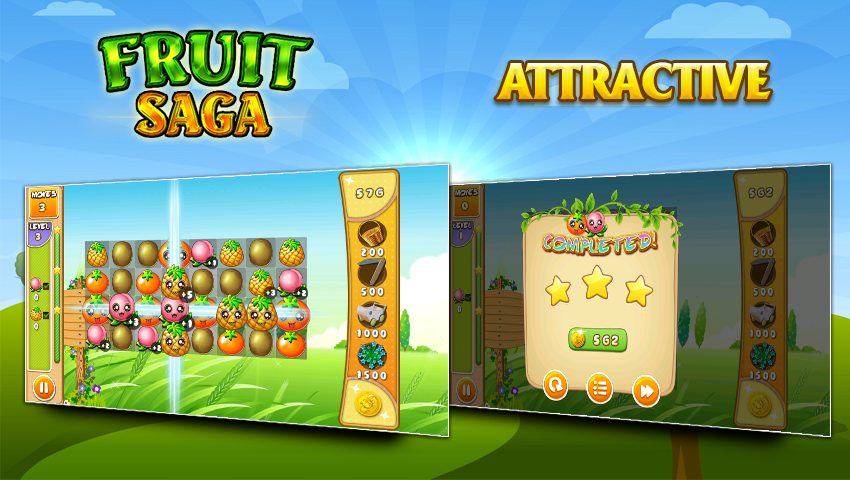 Screenshot of Fruit Saga - Farm Heroes 2