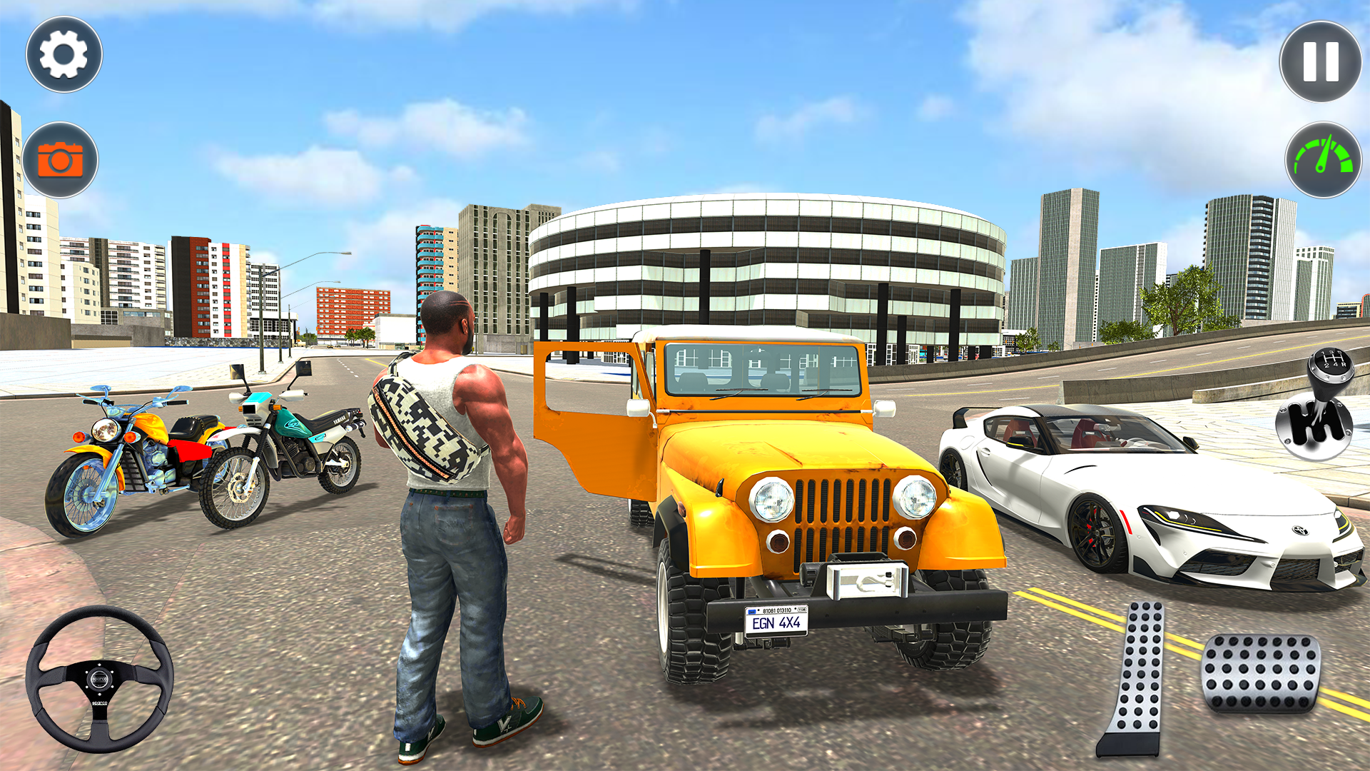 Scorpio Game- Indian Car Games Game Screenshot