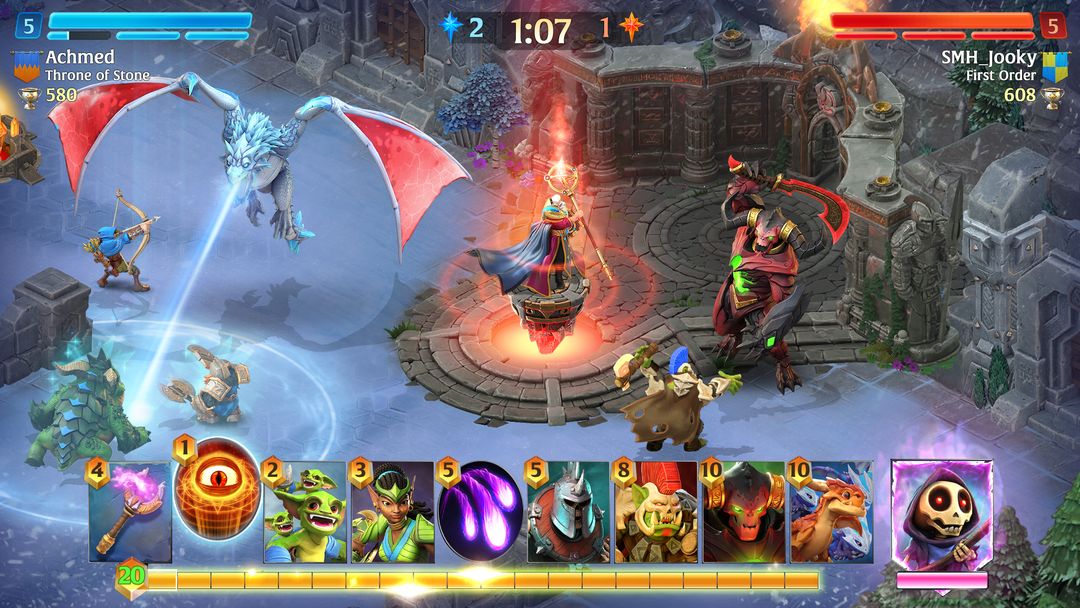 Arcane Showdown screenshot game