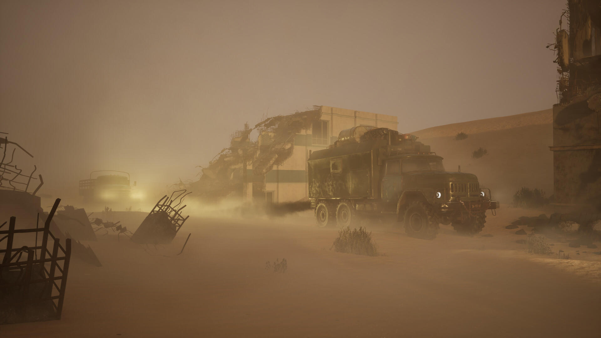 Post Apocalypse Courier Service - Delivery Driving Simulator Game Screenshot