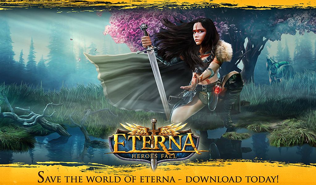 Eterna: Heroes Fall - Deep RPG 게임 스크린 샷