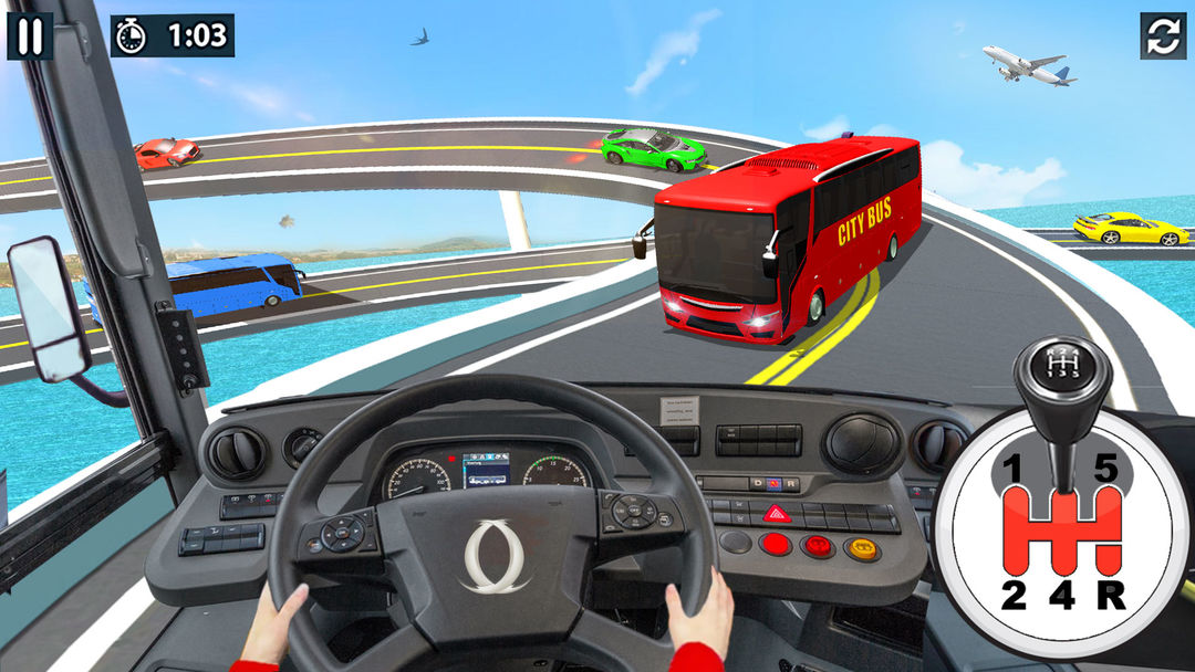 Screenshot of Bus Simulator 2024 Bus Game 3D
