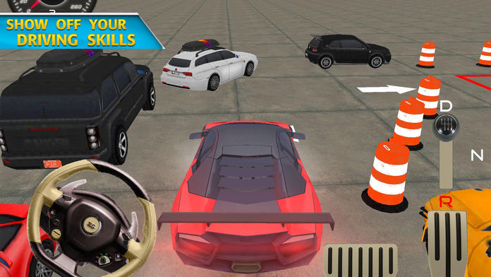 Extreme Hard City Car Parking screenshot game