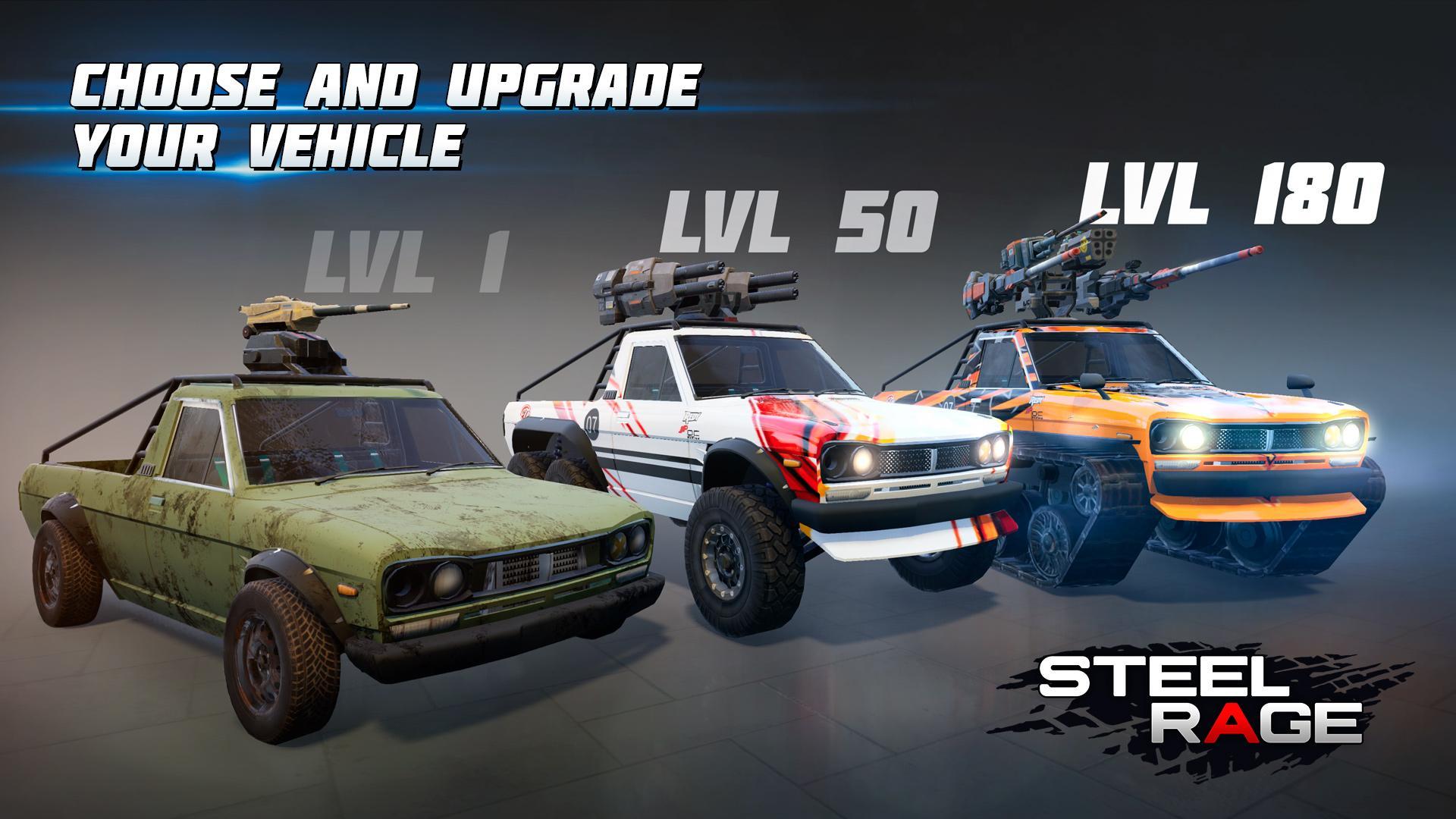 Screenshot of Steel Rage: Mech Cars PvP War
