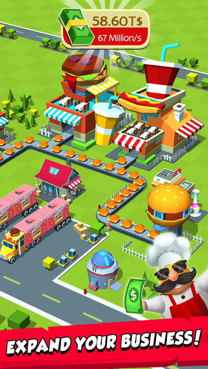 Jogo Idle Burger Tycoon Burger versão móvel andróide iOS apk baixar  gratuitamente-TapTap