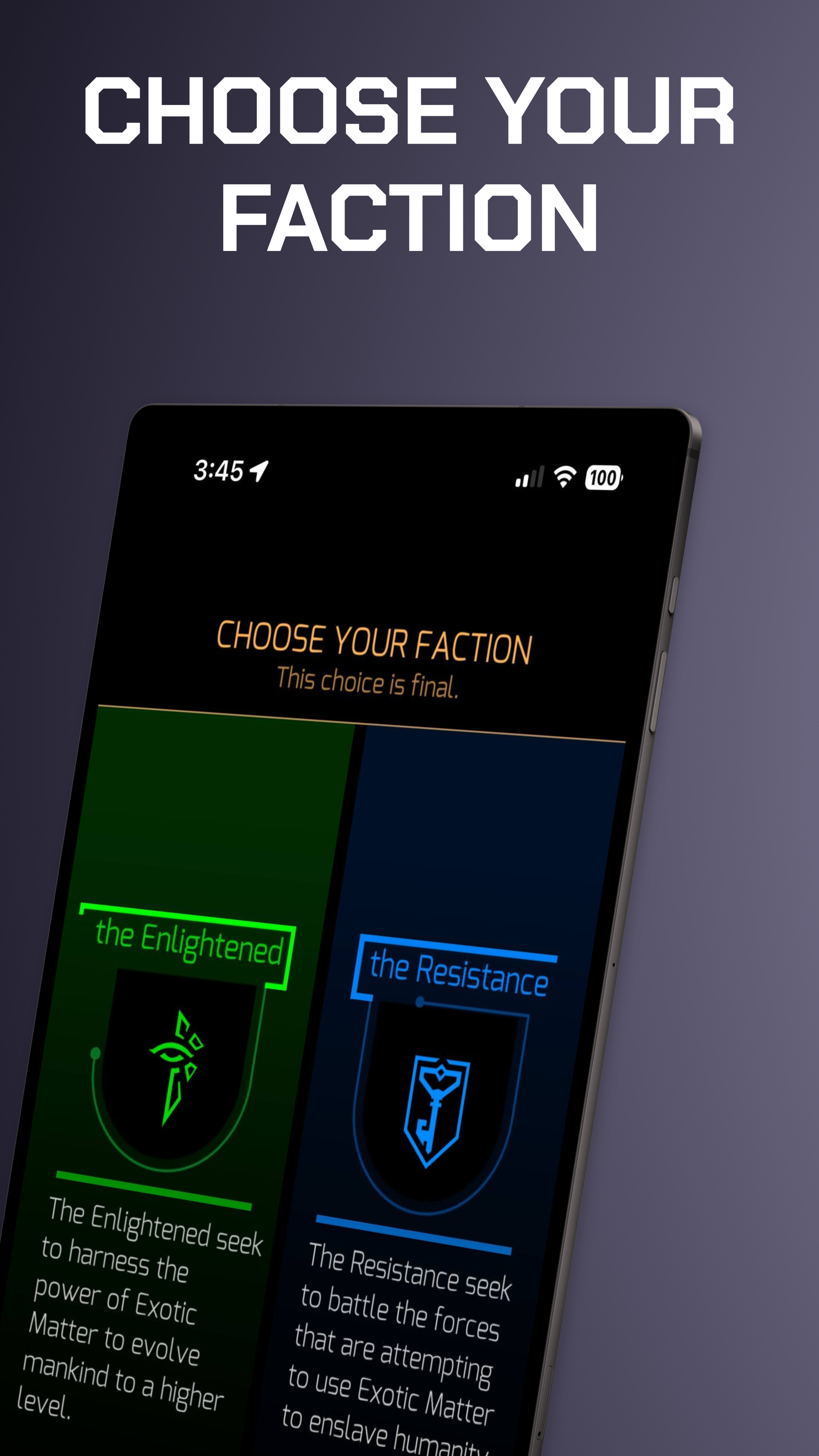Ingress Game Screenshot