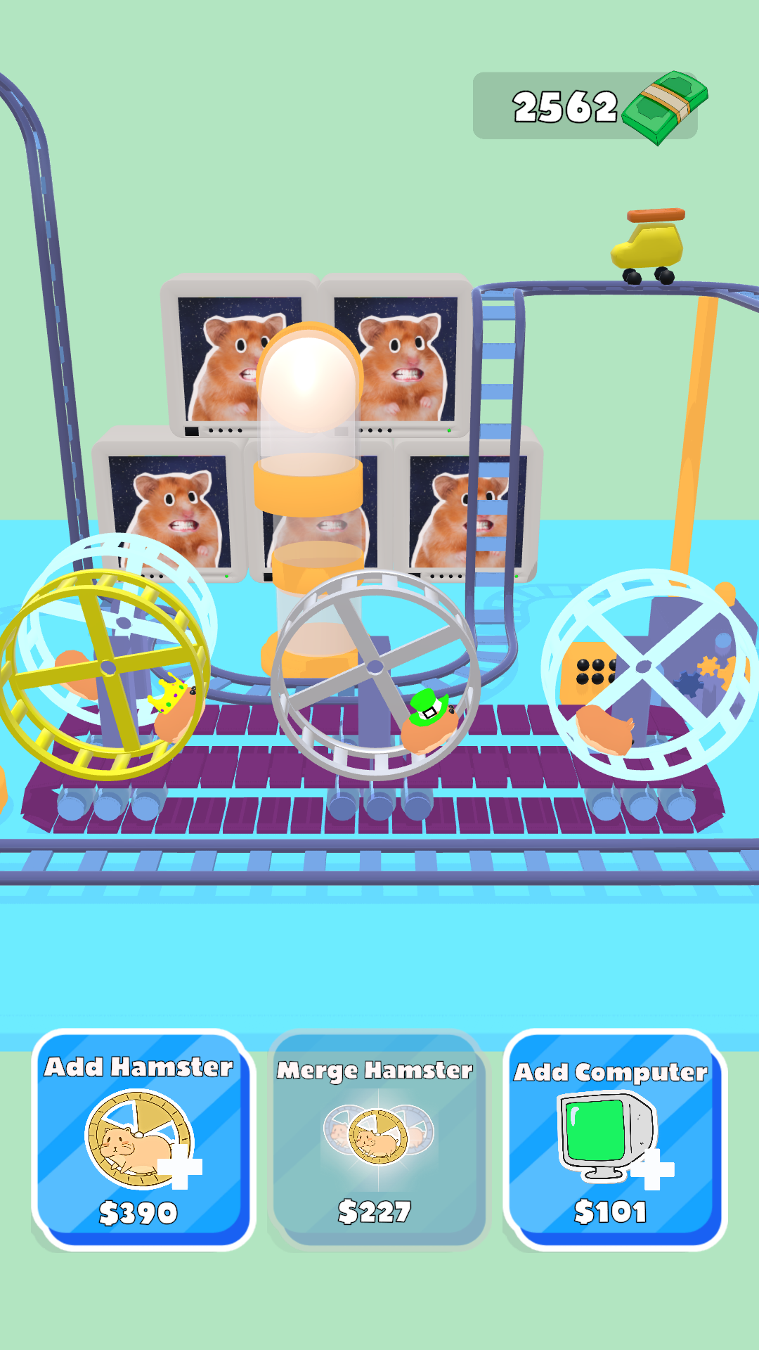 Crazy Hamster Game Screenshot