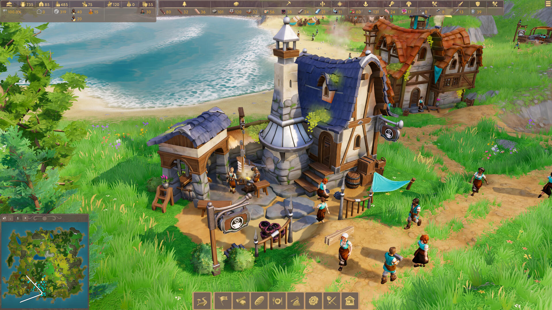 Pioneers of Pagonia Game Screenshot