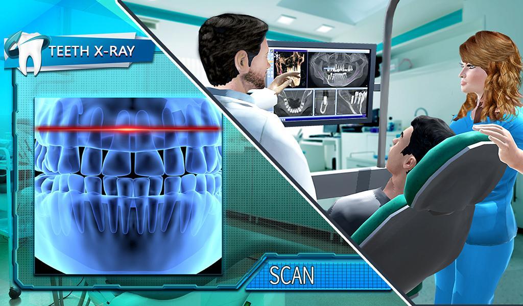 Captura de Tela do Jogo Dentist Surgery ER Emergency Doctor Hospital Games