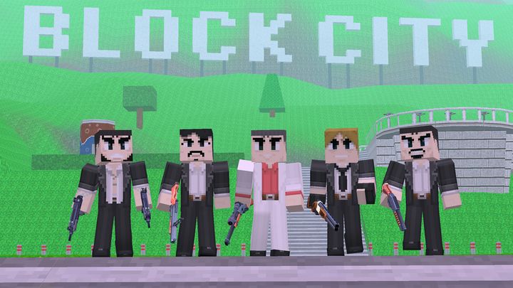 Block City Wars: Vice World 3d Game Screenshot
