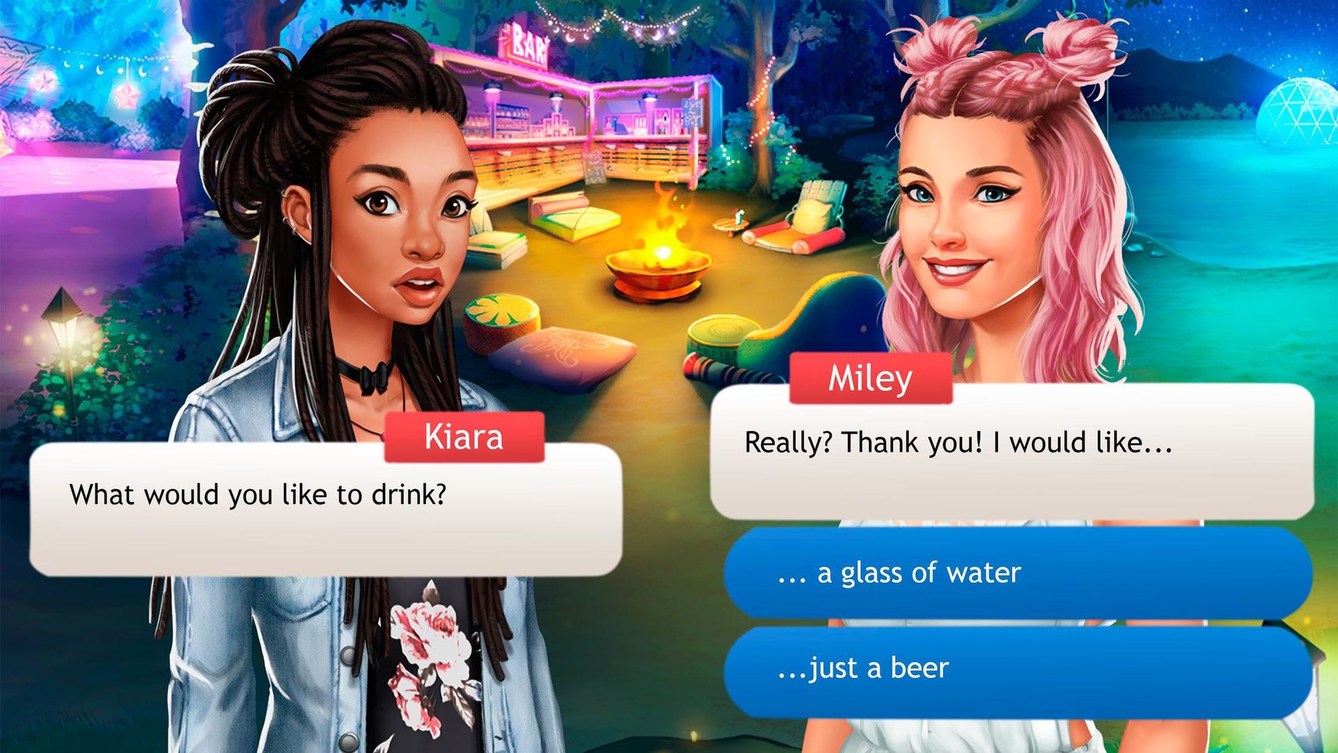 Screenshot of My High School Summer Party - Love Story Episode I