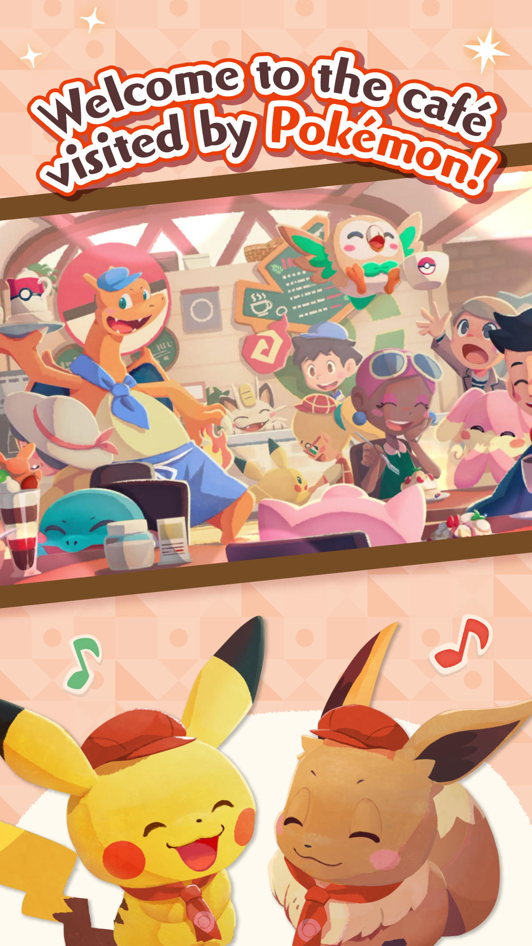Pokémon Café ReMix Game Screenshot