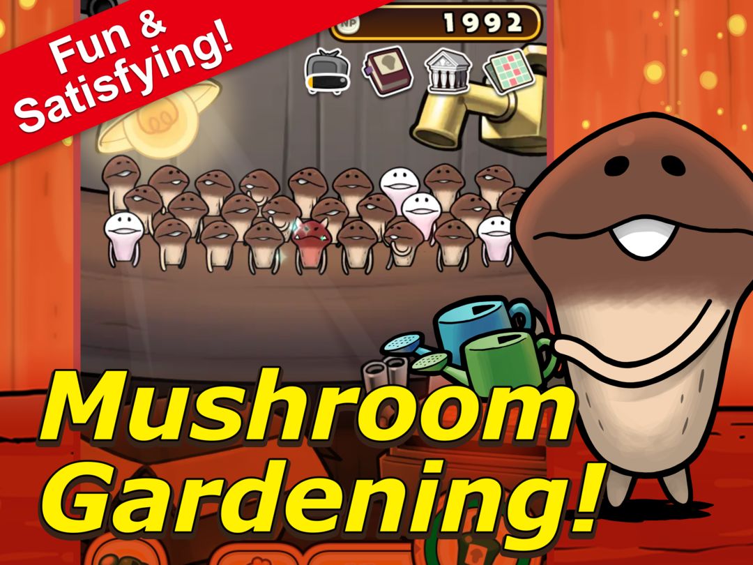 Screenshot of Idle Mushroom Garden