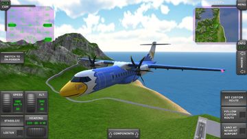 Captura de Tela do Jogo Turboprop Flight Simulator 3D