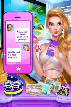 BFF Secret Island Holiday SPA Game Screenshot