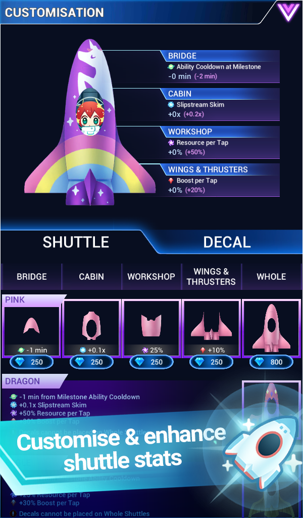 Star Tap - Idle Space Clicker Game Screenshot