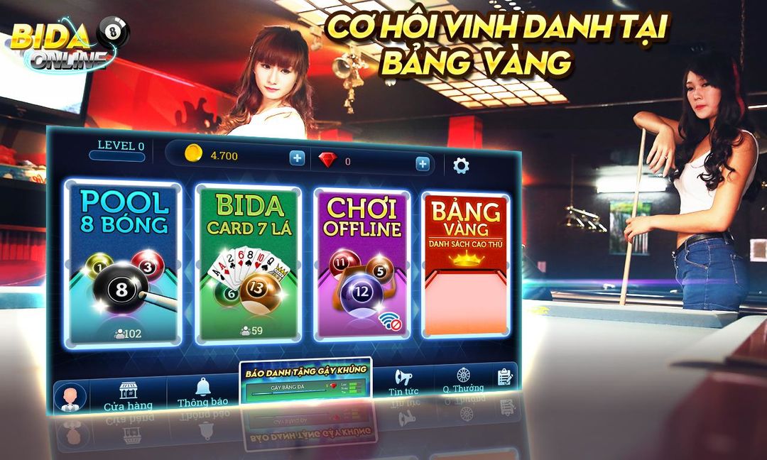 Bida Online - bida lo 8 pool 게임 스크린 샷