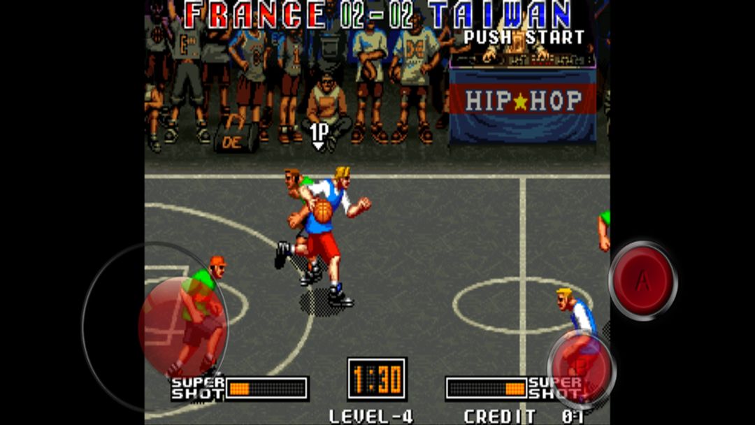 Screenshot of 3V3 Basketball game