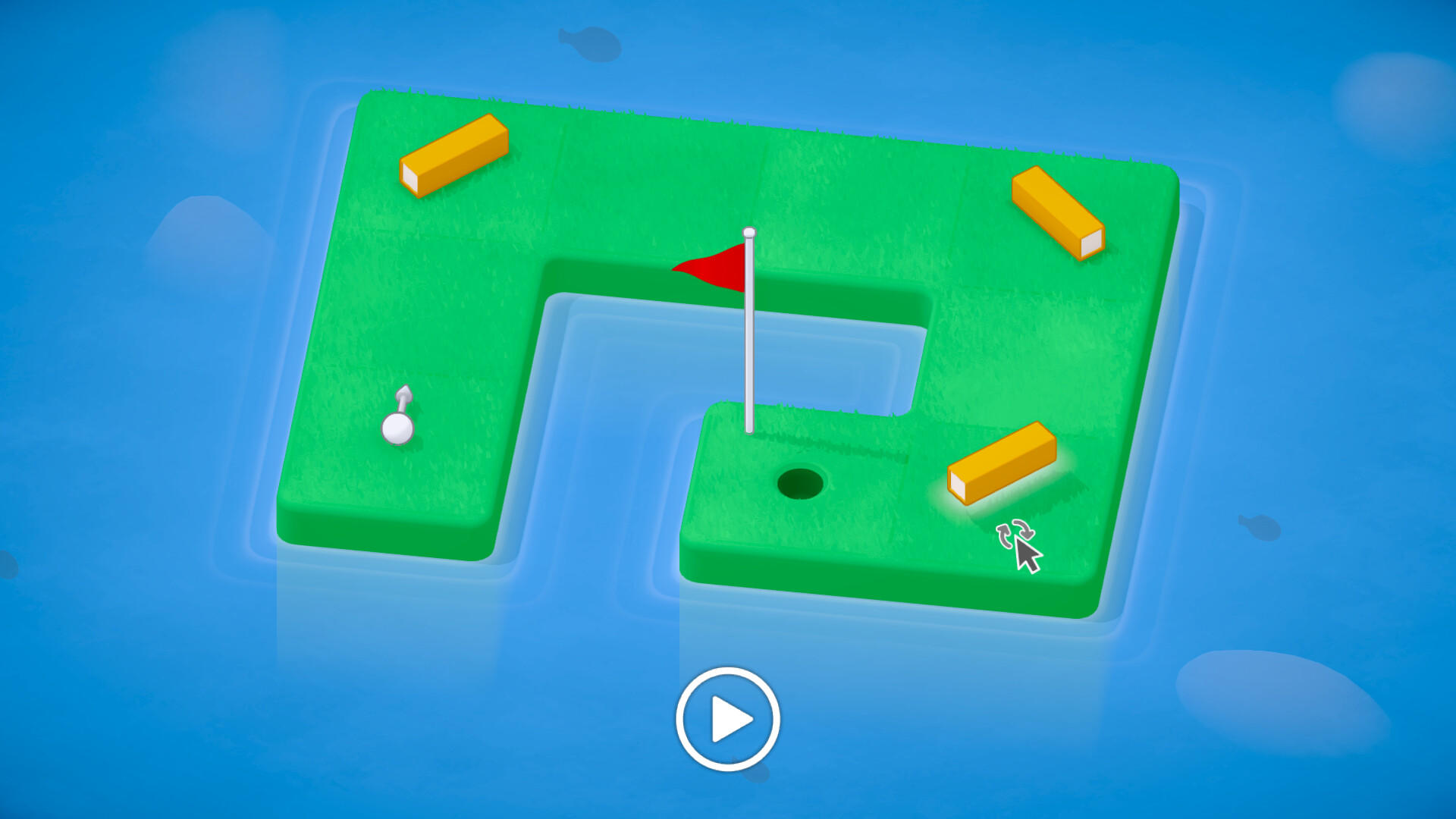 Screenshot of LogiGolf