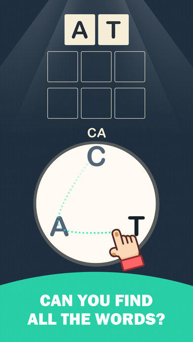 Letter Peak - Word Search Up Game Screenshot