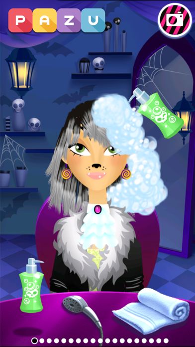 Screenshot of Girls Hair Salon Monsters