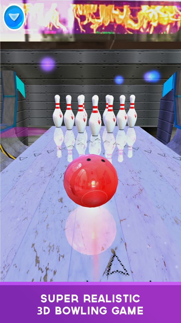 Screenshot of 3D Bowling Club - Arcade Sports Ball Game