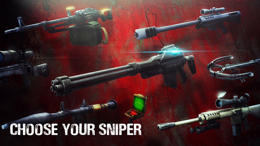 Screenshot of Zombie Hunter: Sniper Games