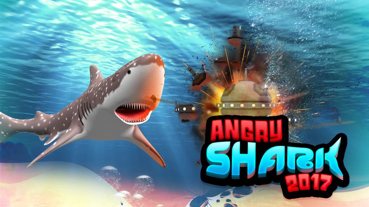 Angry Shark 2017 : Simulator Game ゲームのスクリーンショット